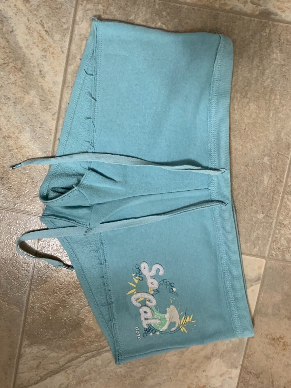low rise  aeropostale draw string waist